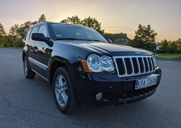 Jeep Grand Cherokee cena 29900 przebieg: 337000, rok produkcji 2008 z Kraków małe 301